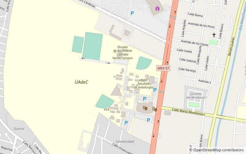 autonomous university of coahuila monclova location map