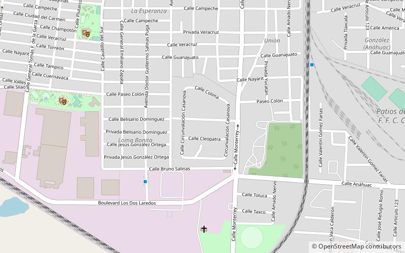 boys town nuevo laredo location map