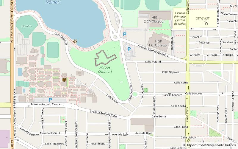 Parque Ostimuri location map