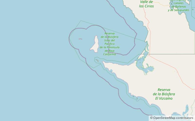 Isla Natividad location map