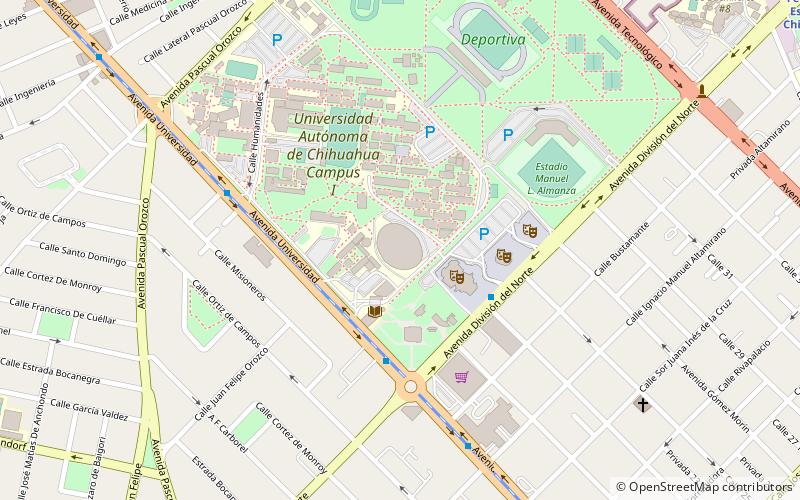 gimnasio manuel bernardo aguirre chihuahua location map
