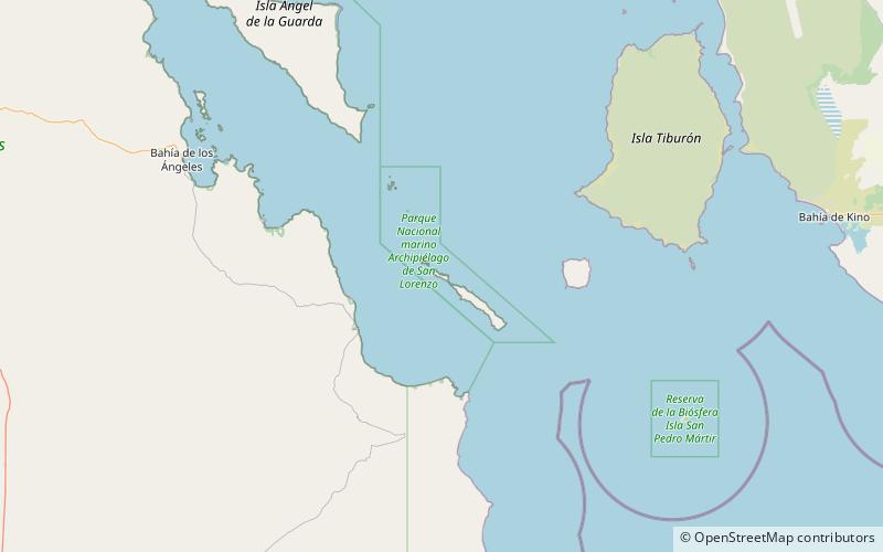 isla san lorenzo norte location map