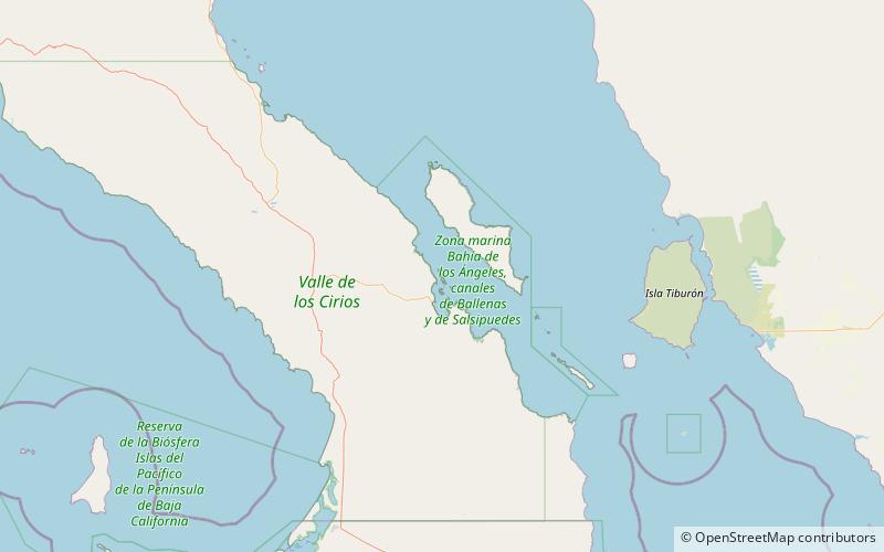 isla coronado golfo de california location map