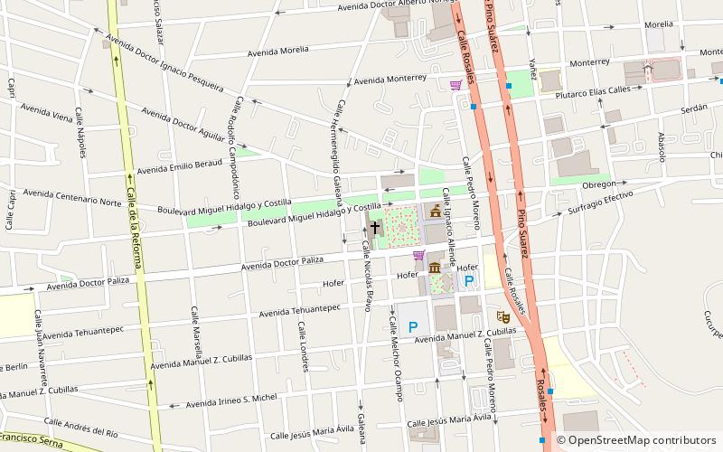 Catedral de Hermosillo location map