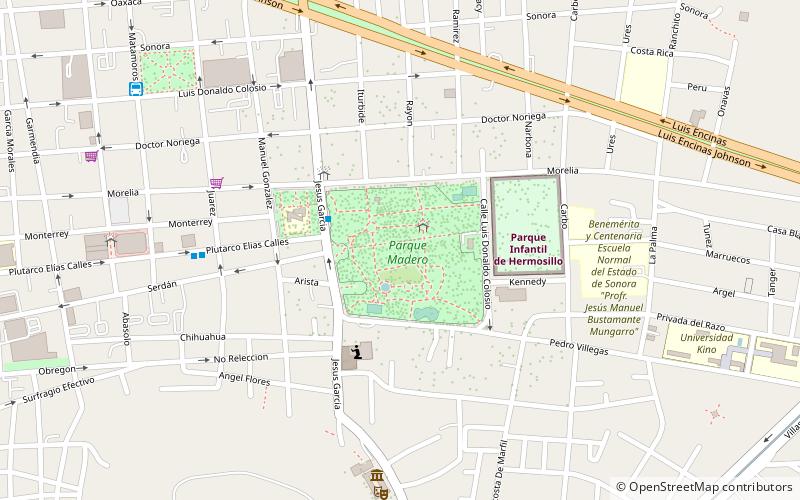 Parque Madero location map