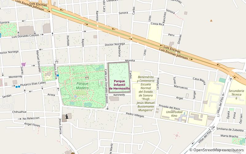 Parque Infantil de Hermosillo location map