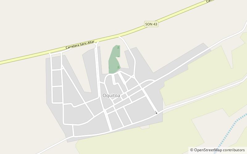 oquitoa pitiquito location map