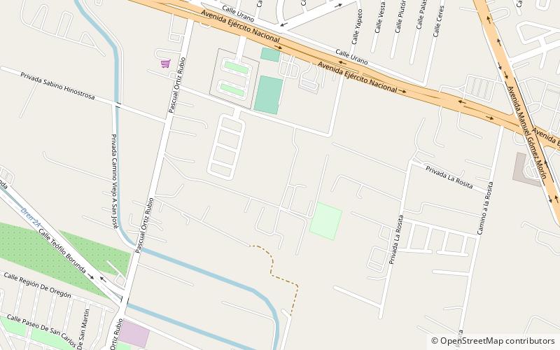 franklin canal juarez location map