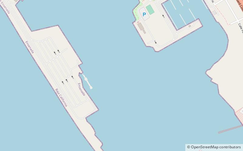 Port of Ensenada location map