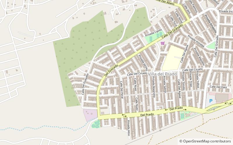 villa del prado tijuana location map