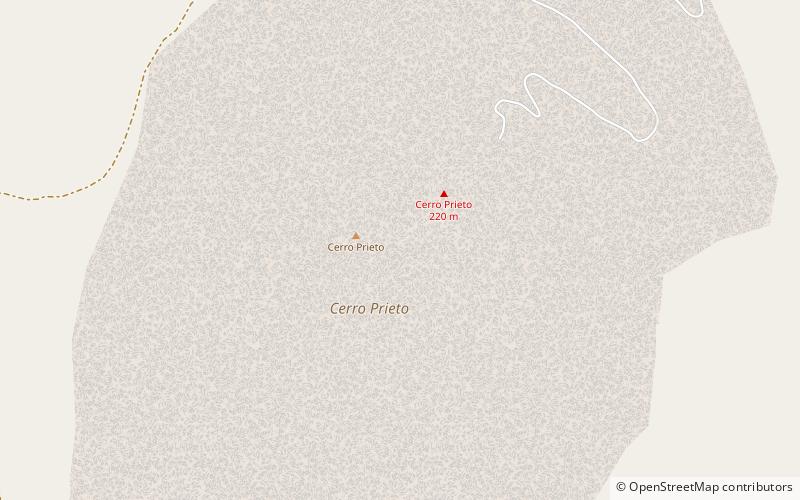 Cerro Prieto location map