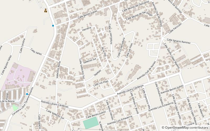 La Joya location map