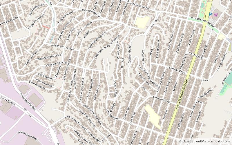 sanchez taboada tijuana location map