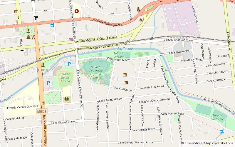 centro cultural tecate cecutec location map