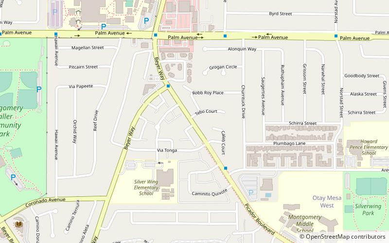 Otay Mesa West location map