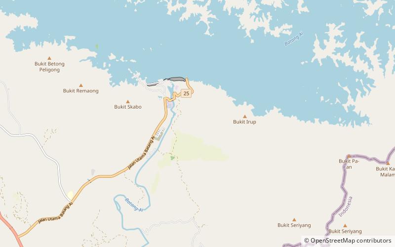 Park Narodowy Batang Ai location map
