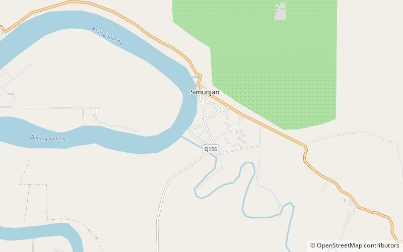 Simunjan location map