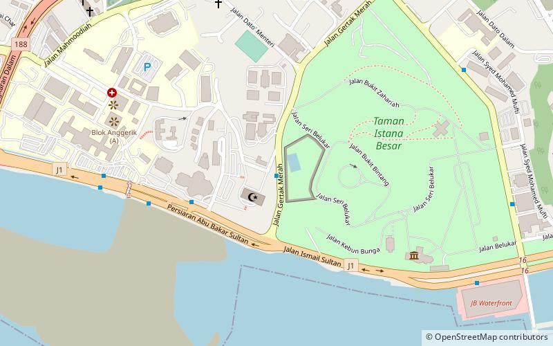 Johor Zoo location map