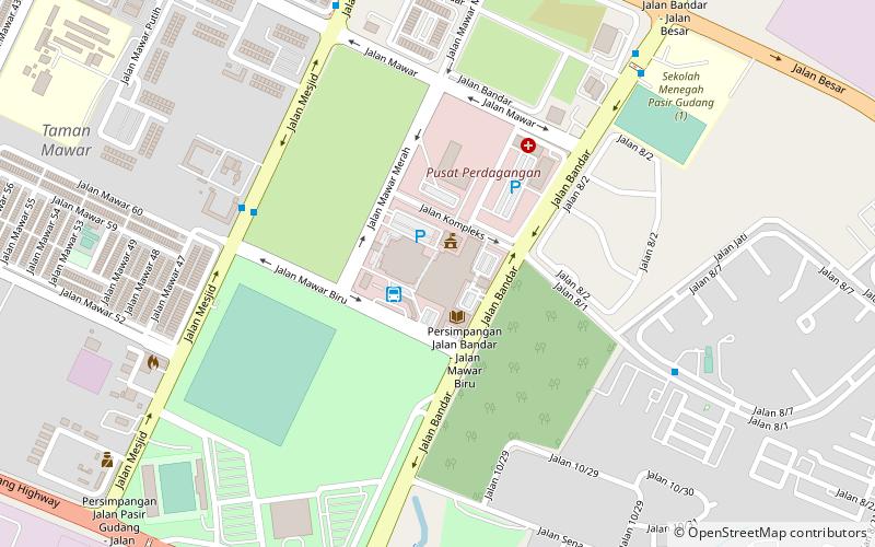 kompleks pusat bandar pasir gudang official location map
