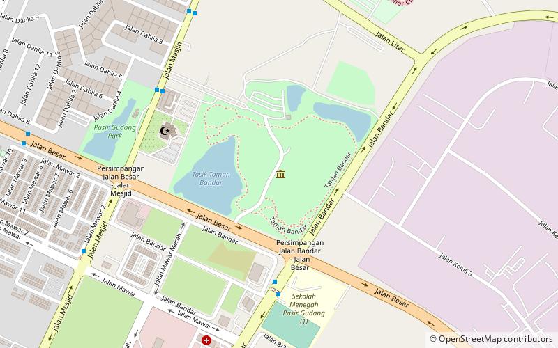 Kite Museum location map