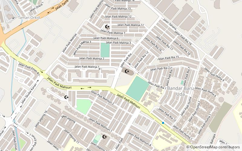 Bandar Baru Uda location map