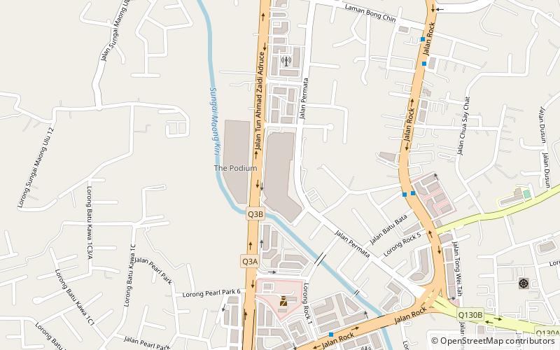aeon mall kuching central location map
