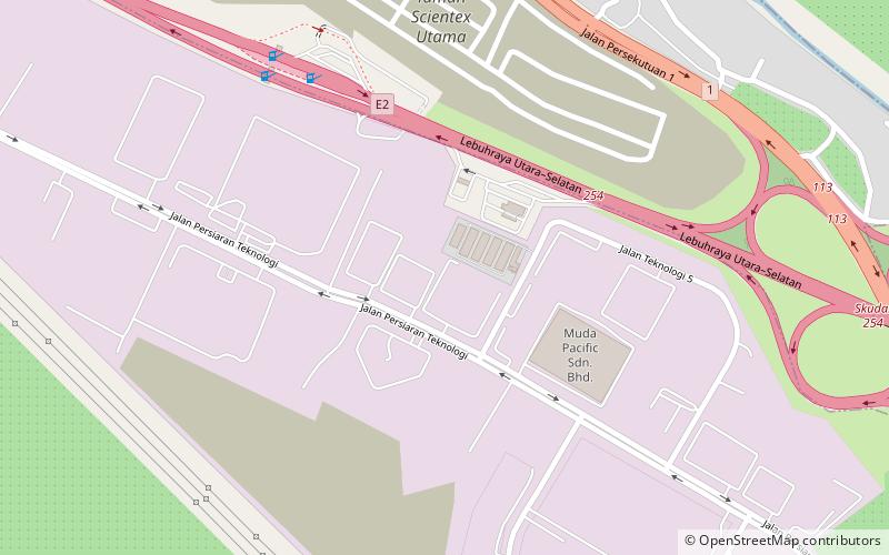 Johor Technology Park location map