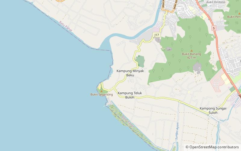 Minyak Beku location map