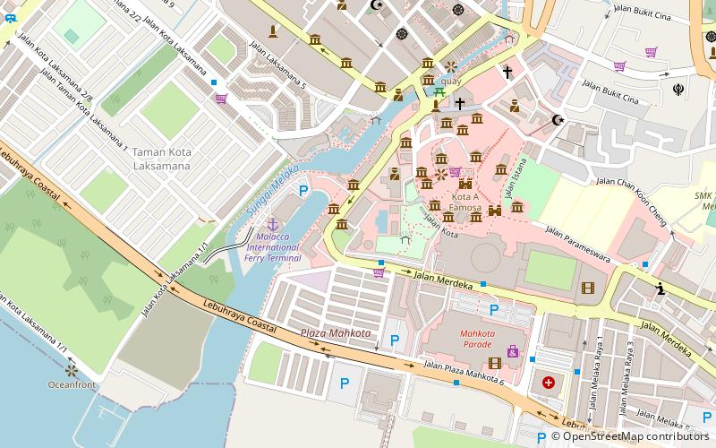 Royal Malaysian Navy Museum location map