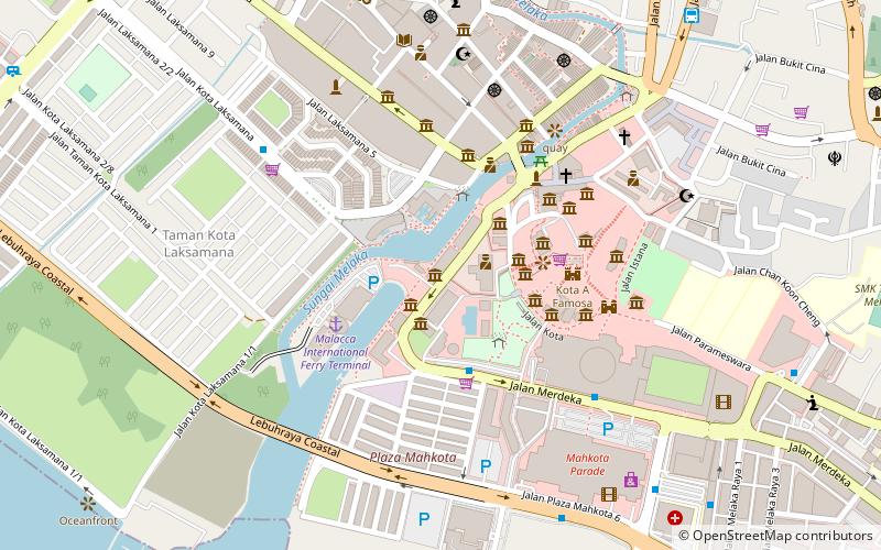 Royal Malaysian Customs Department Museum location map