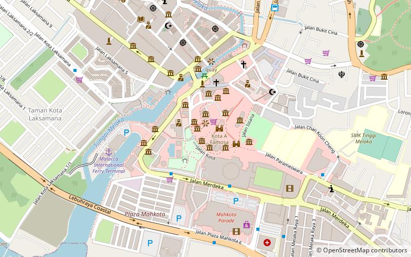 Melaka Islamic Museum location map