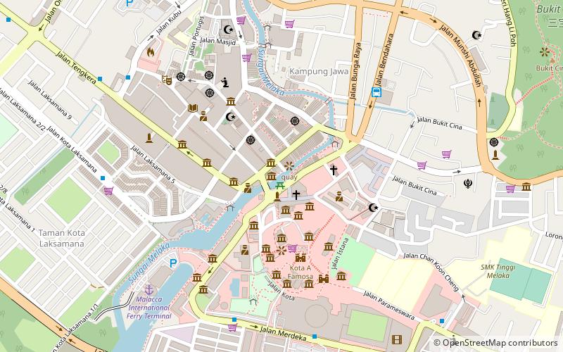 Cheng Ho Cultural Museum location map