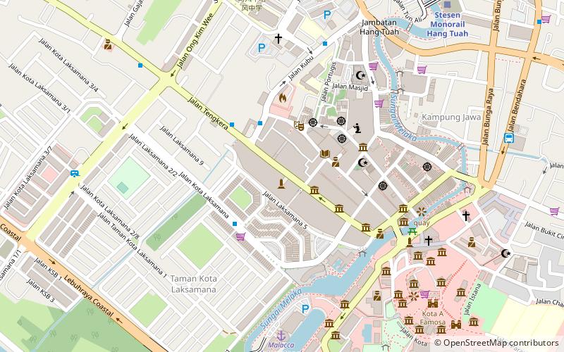 Straits Chinese Jewellery Museum location map