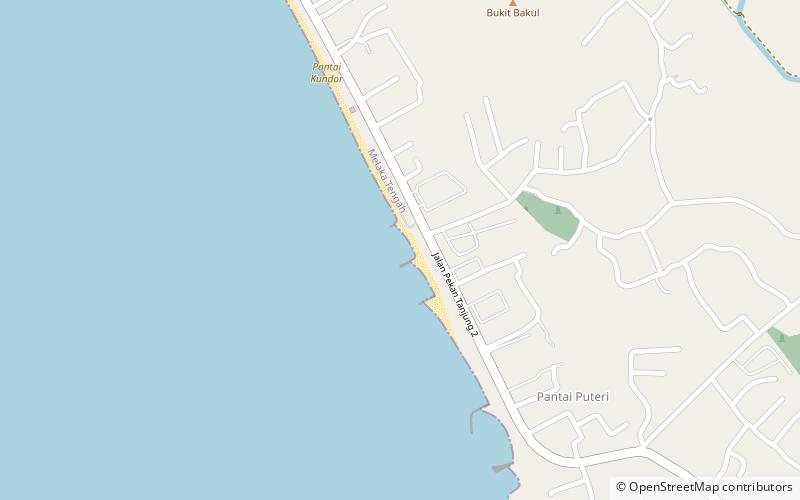 Tanjung Kling location map