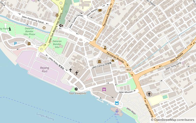 Sibu Heritage Centre location map