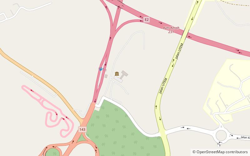 Ayer Keroh location map