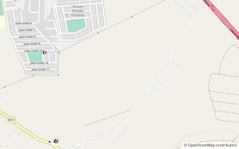 Alor Gajah location map