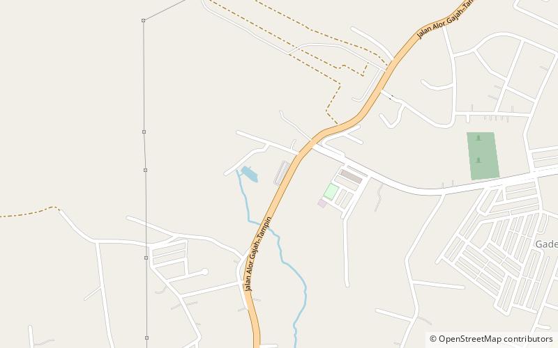 Alor Gajah District location map