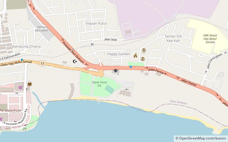 Gurdwara Sahib Port Dickson location map