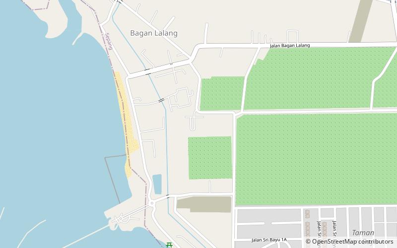 Bagan Lalang location map