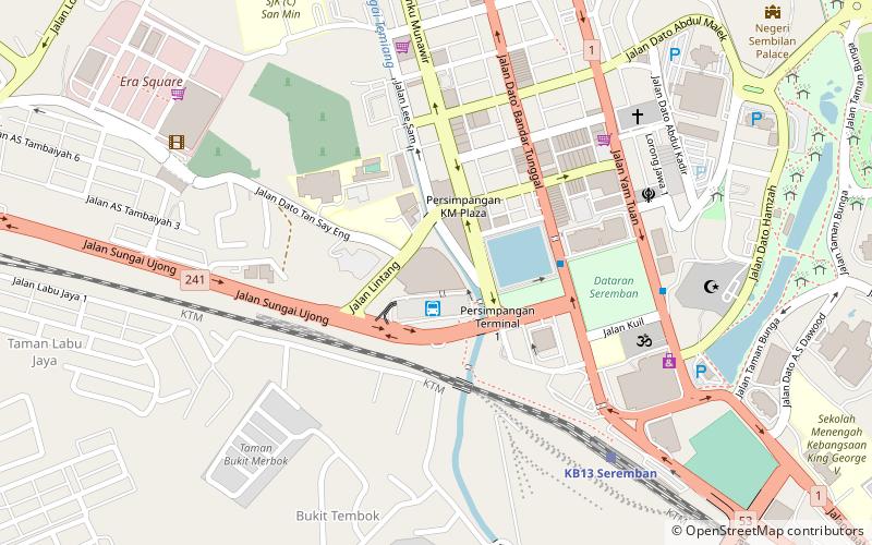 terminal 1 shopping centre seremban location map