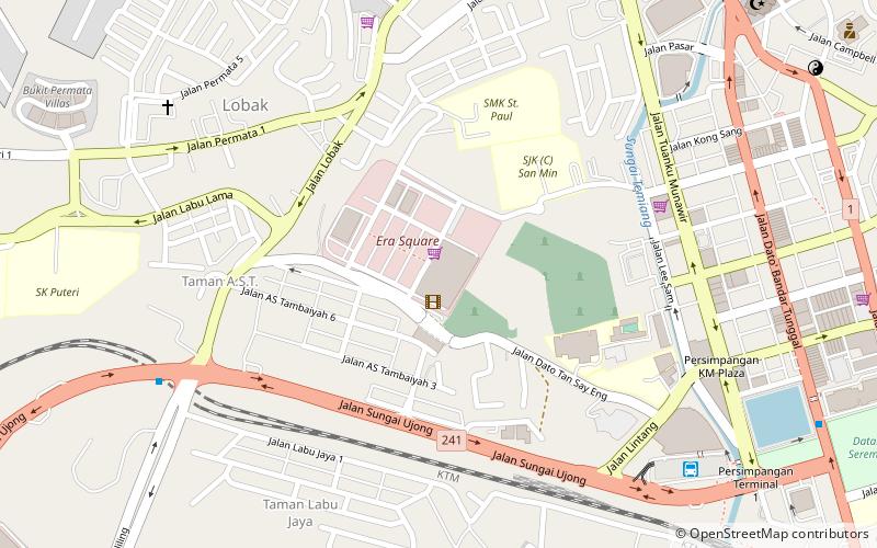terminal 2 seremban location map