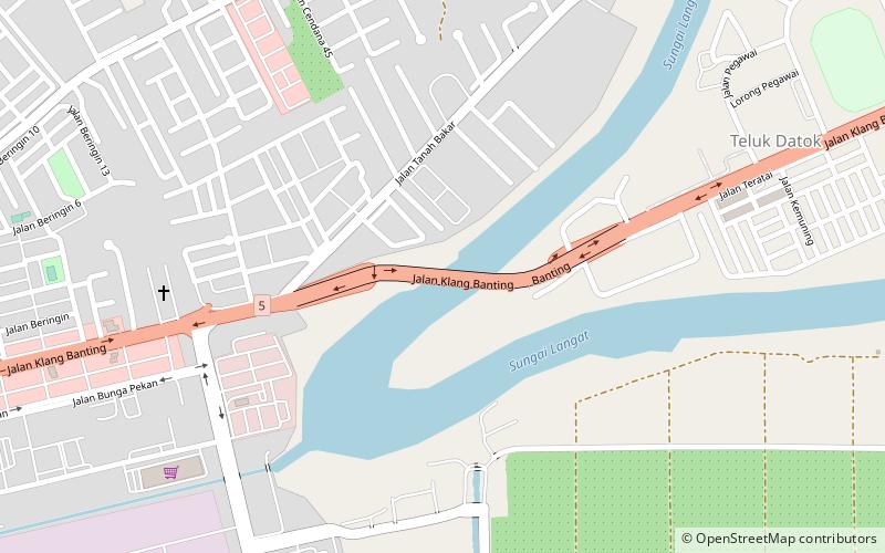 banting bridge location map