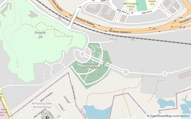 Taman Selatan location map