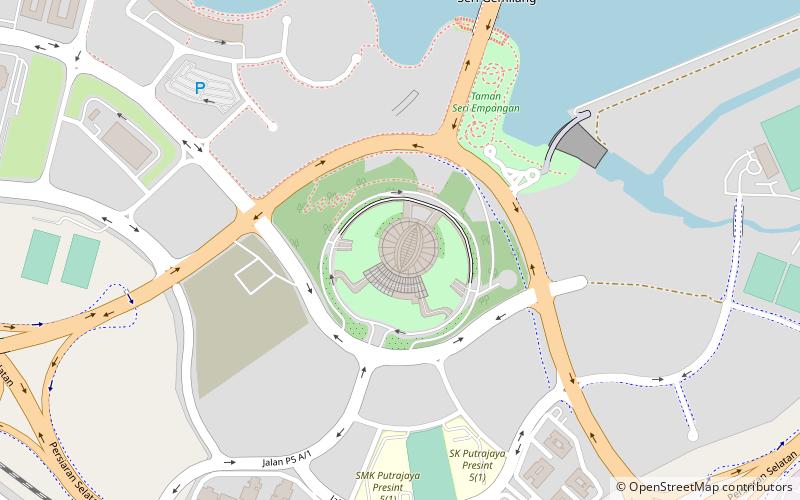 Putrajaya International Convention Centre location map
