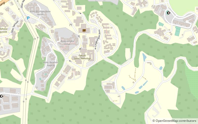 National University of Malaysia location map