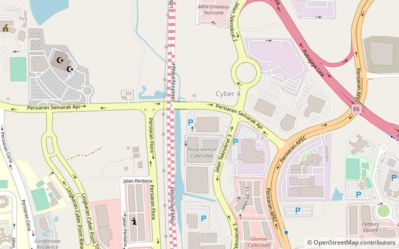 University of Cyberjaya location map
