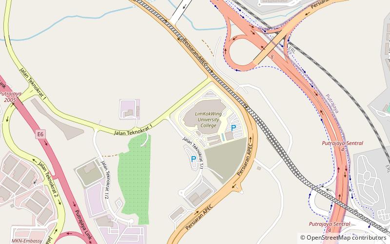Limkokwing University of Creative Technology location map