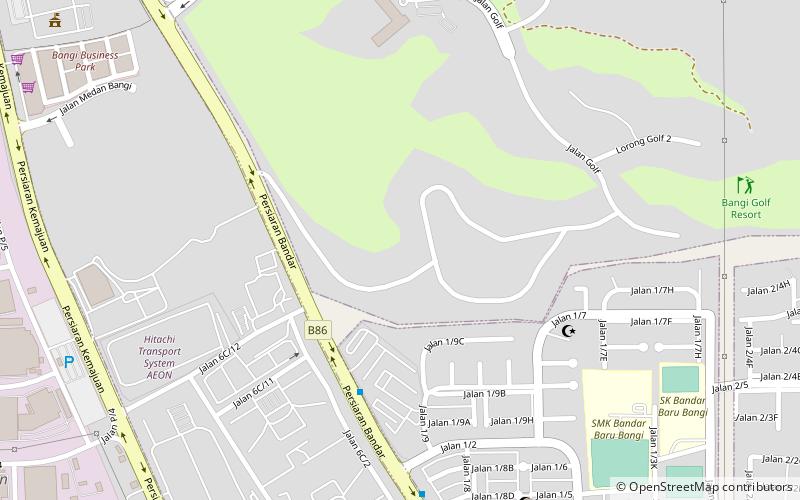 Bandar Baru Bangi location map