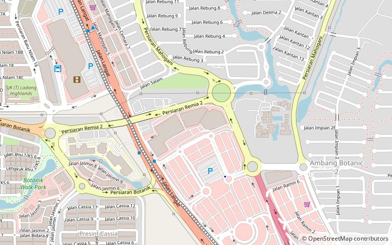 GM Klang Wholesale City location map